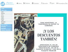Tablet Screenshot of lazosdeplata.com.mx